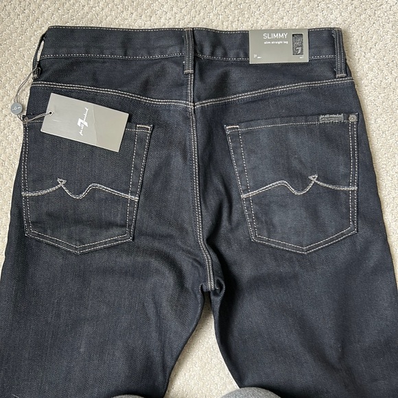 Slimmy 7 for all Mankind Jeans NWT - Picture 1 of 4